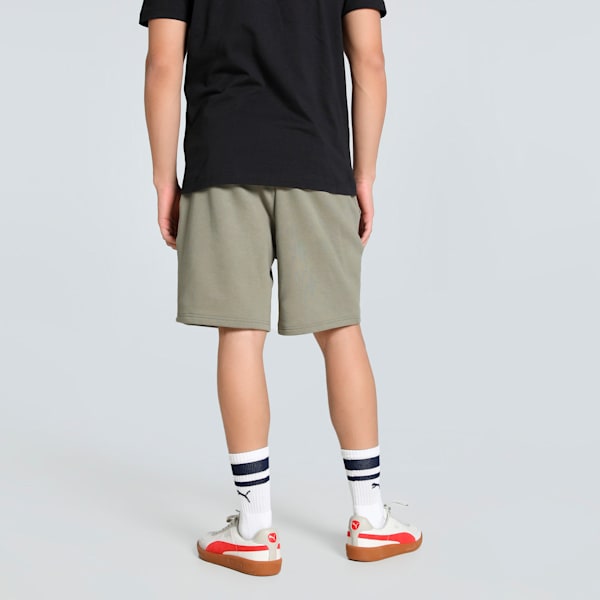 WARDROBE Essentials Men's Relaxed Fit 7" Shorts, Velvet Moss, extralarge-IND